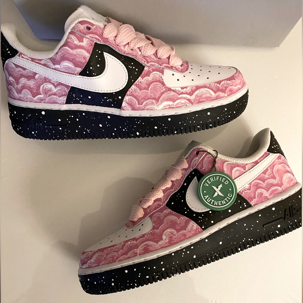 Air Force 1 of 1 “Breast Cancer” Custom Colorway